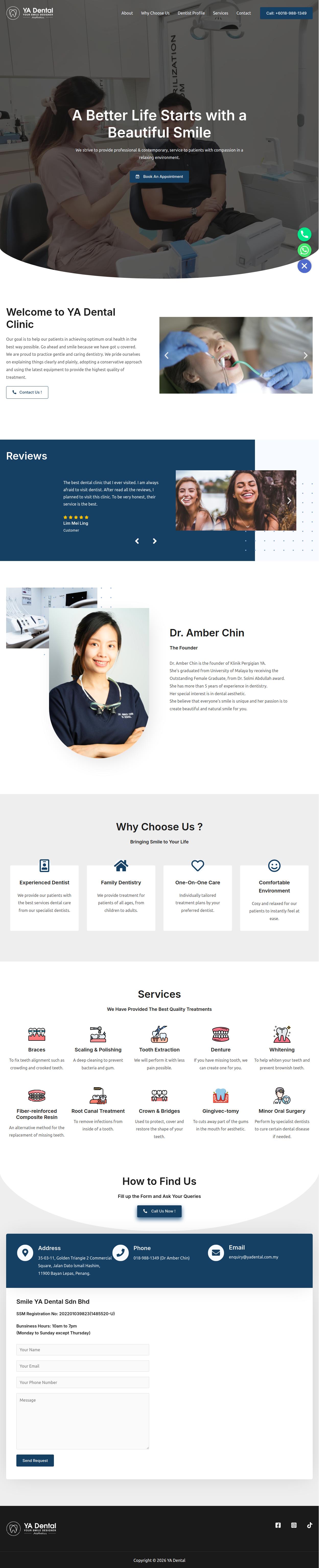 Franchise Microsite